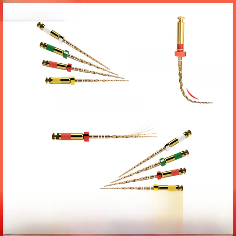 Dental Wave One Gold Rotary Dateien Endo Wurzelkanal Behandlung Zahnmedizin Instrument Dental Kolben Endo Dateien
