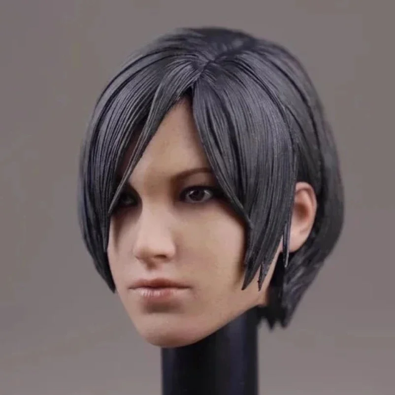 Ada Wong-Sculpture de tête de fille, modèle de beurre d'anime, accessoires de modèle de sculpture de tête de femme, adaptés aux figurines d'action de 12 pouces, 1/6