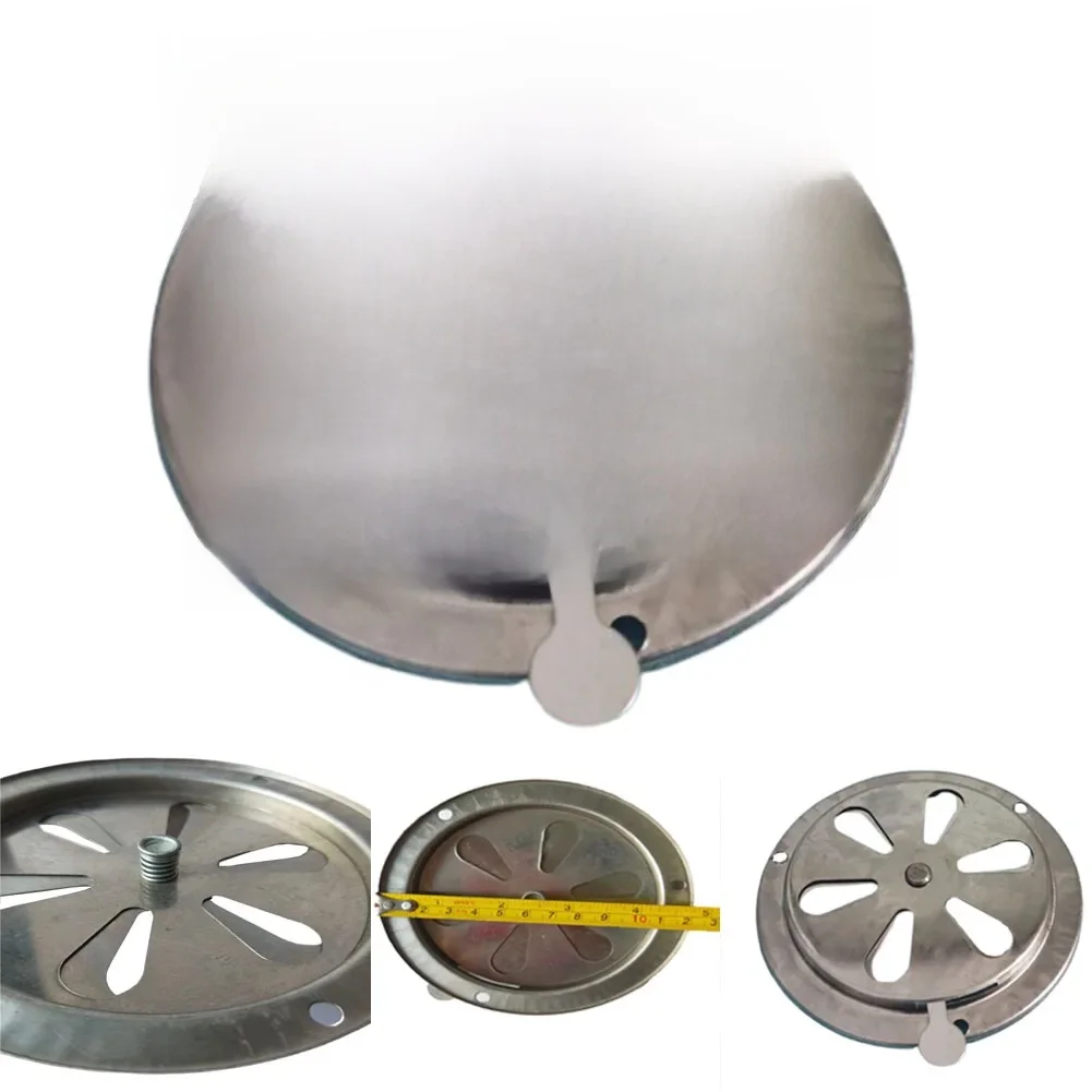 Pièces de rechange pour évent de poêle, amortisseur, acier inoxydable, chambre d'essai, barbecue, gril, accès au fumoir, accessoires