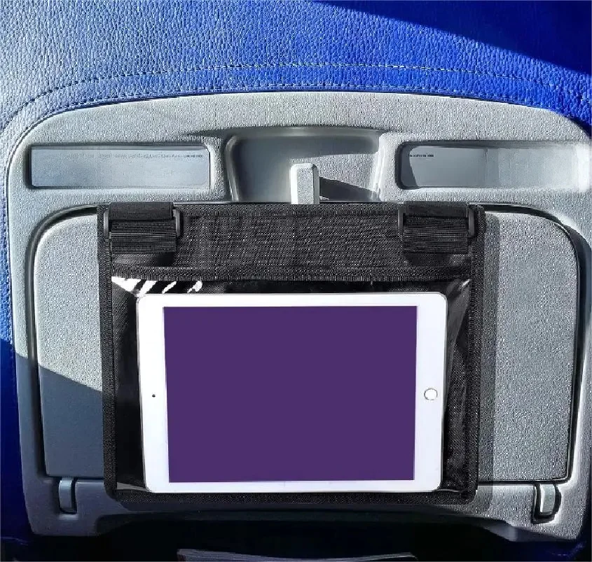 1-teiliger schwarzer Tischplatten-Tablet-Halter, tragbares, abnehmbares, leichtes Reisezubehör für Geschäftsreisen und Reisen