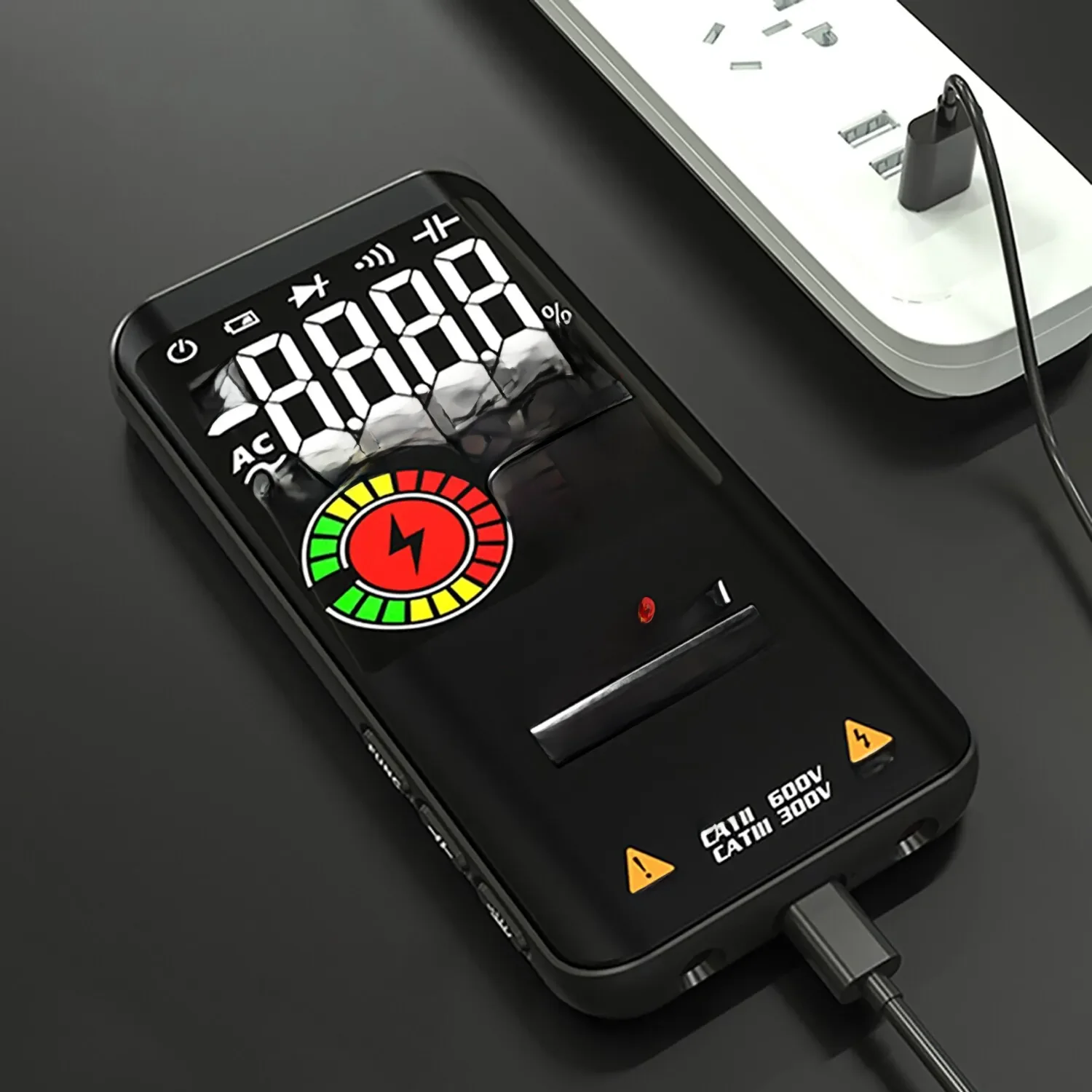 BSIDE Digitale Multimeter Slimme Elektricien Tester USB Charge T-RMS DC AC Spanning Capaciteit Ohm Hz NCV Professionele Multitester - afbeelding 2