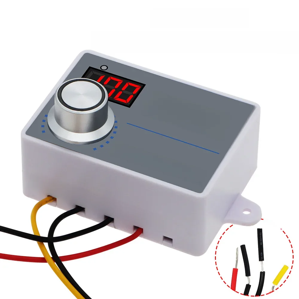 ZFX-P1007 regulator prędkości wodoodporny 500W cyfrowy regulator nieskończonej prędkości bezstopniowy regulator prędkości przełącznik gubernatora 220V — zdjęcie 2