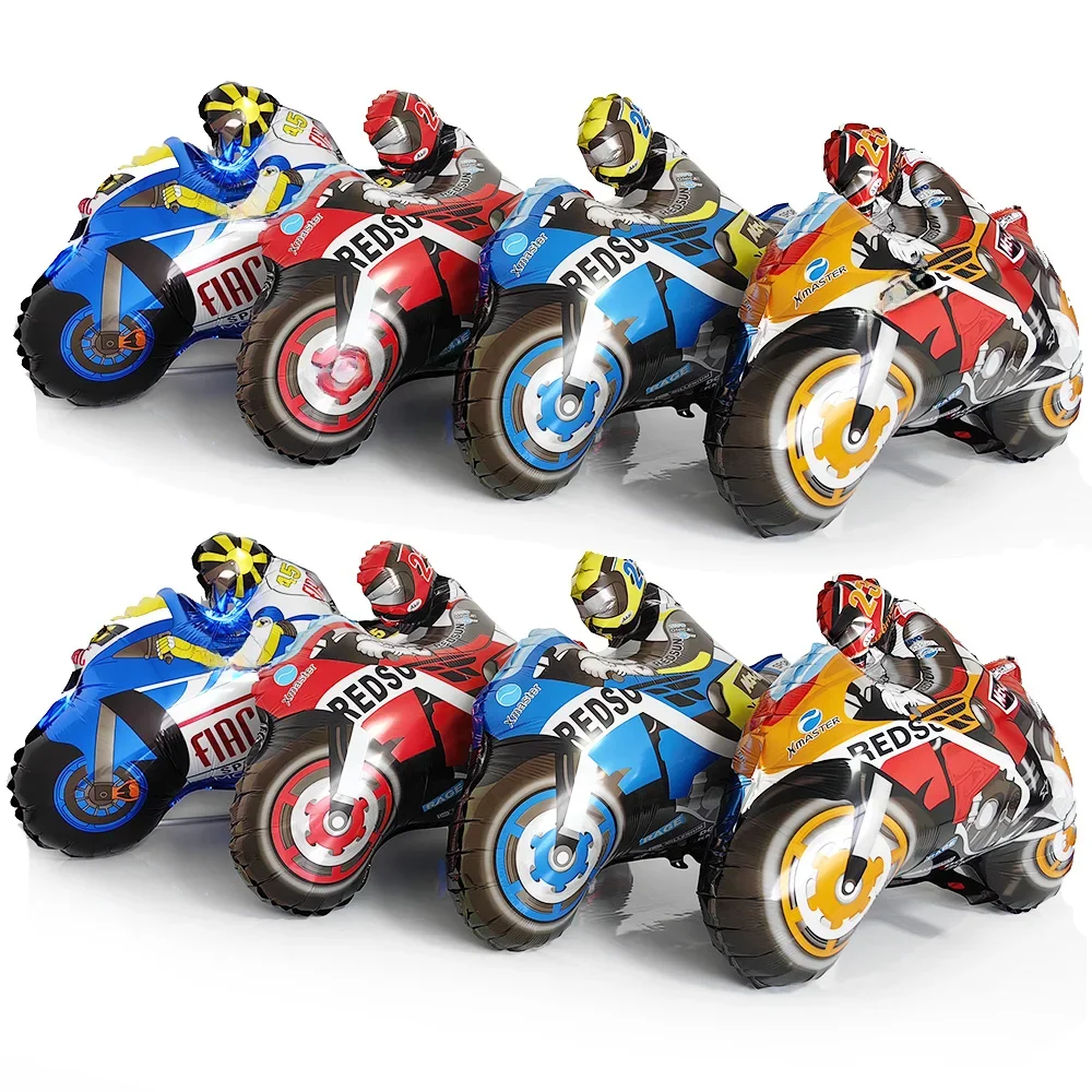 AliExpress PartiesTour Dirt Bike Party Balloons Motorcycle Balloons Motorcycle Biker Theme Boys Birthday Party Supplies Cars Theme Party Decorations
