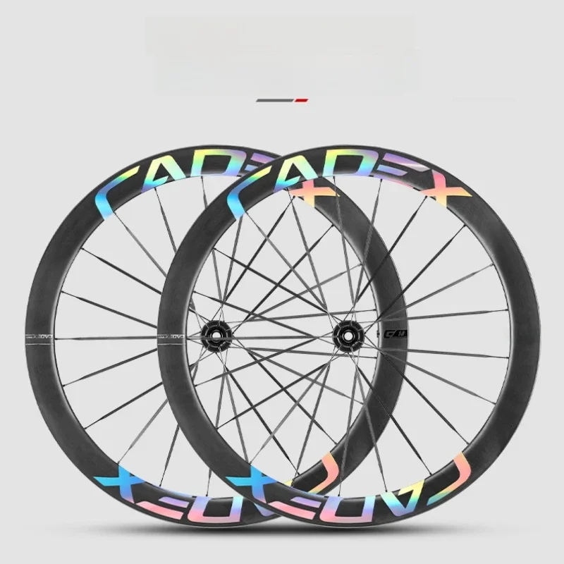 CADEX50 ULTRA Racefiets Wielen Sticker Fietsen Waterdichte Decoratieve Film Fiets Velg Decals Cyclus Accessoires Logos Bicicleta - afbeelding 2