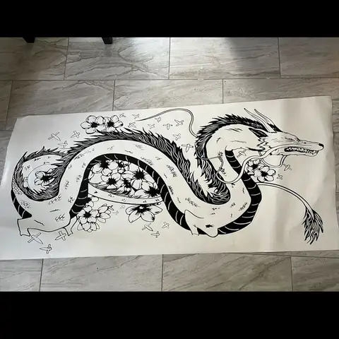 6 best sales dragon car decal - №5