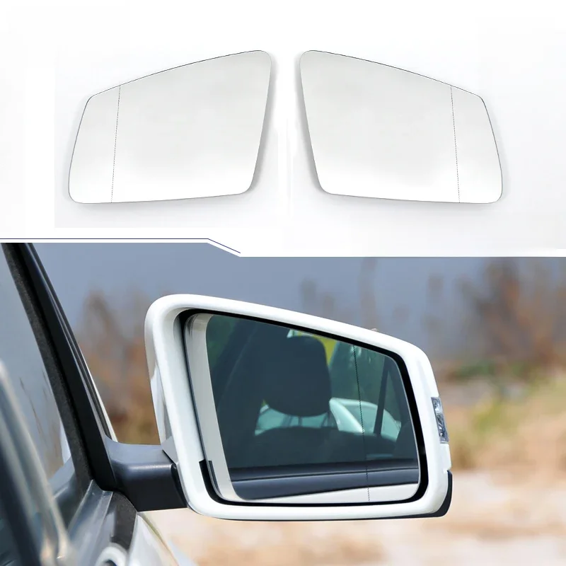 Plaque de rétroviseur en verre chauffant côté porte gauche droite, pour mercedes-benz A B C E GLA CLA CLS W176 W246 W212 W204 W221 W218