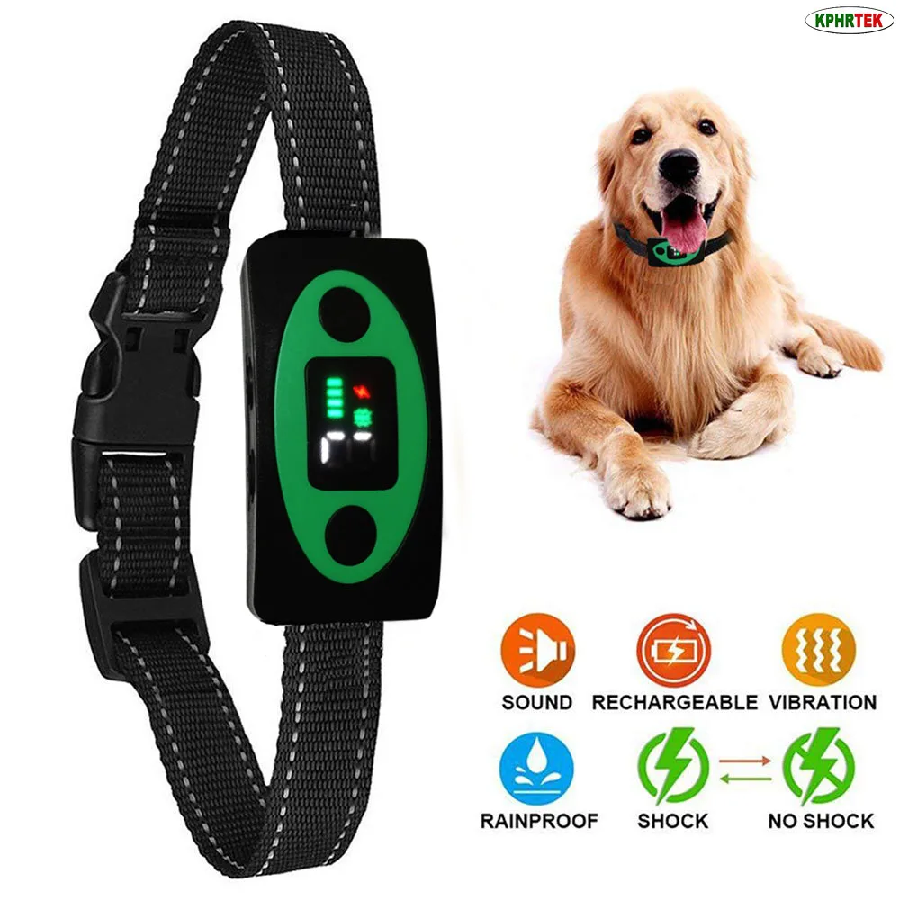 

BL-211 Умный ошейник для собак с защитой от блеска, вибрацией и ударом, перезаряжаемый водонепроницаемый дизайн