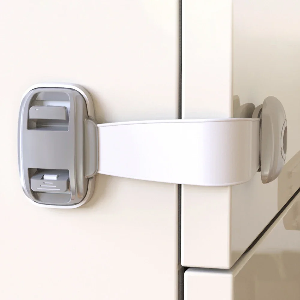 3pcs/lot Children Security Protector Baby Care Multi-function Child Baby Safety Lock Cupboard Cabinet Door Drawer Safety Locks