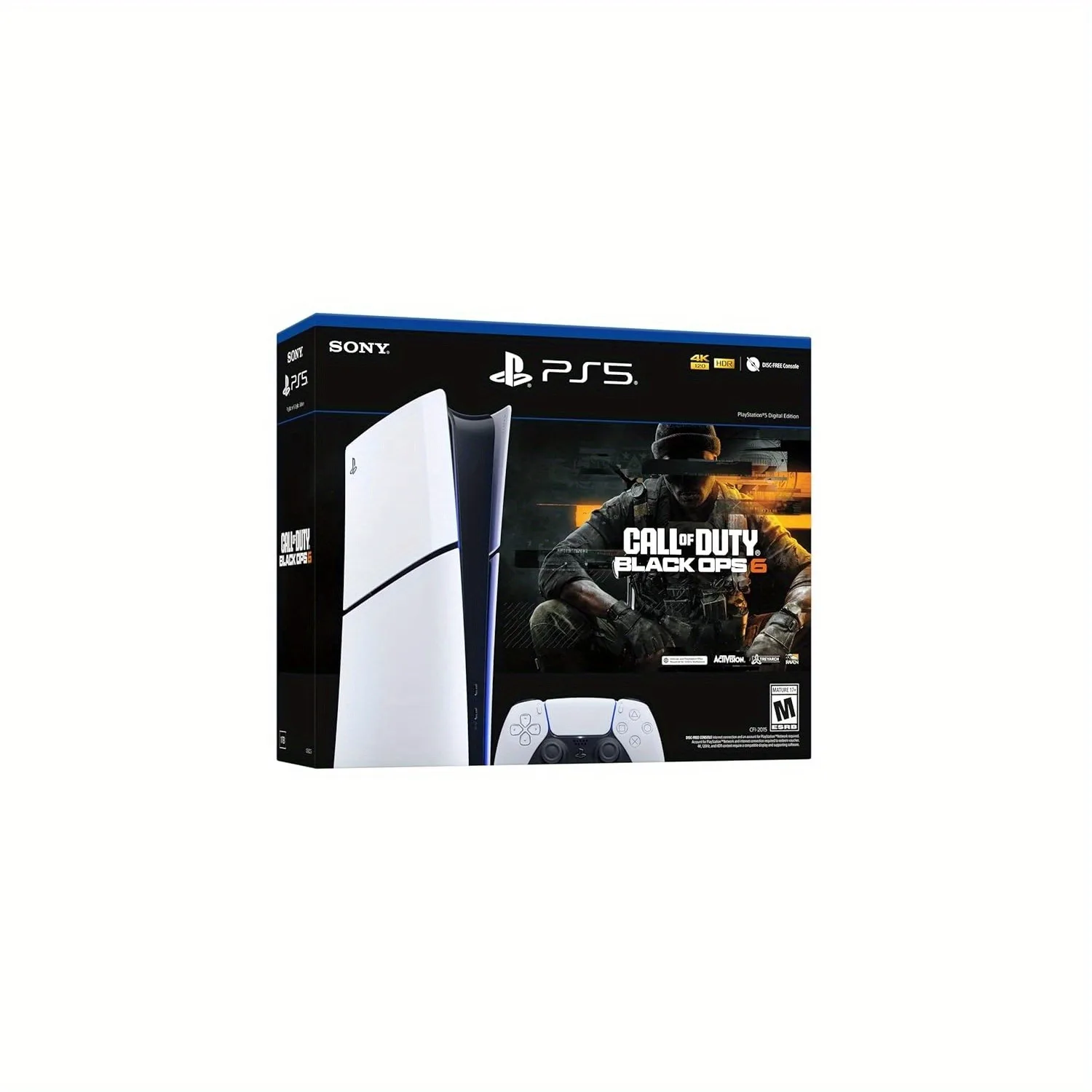Playstation5 Digital Edition – Call of Duty: Black Ops 6 Bundle (مجموعة الموديلات – نحيف) #4
