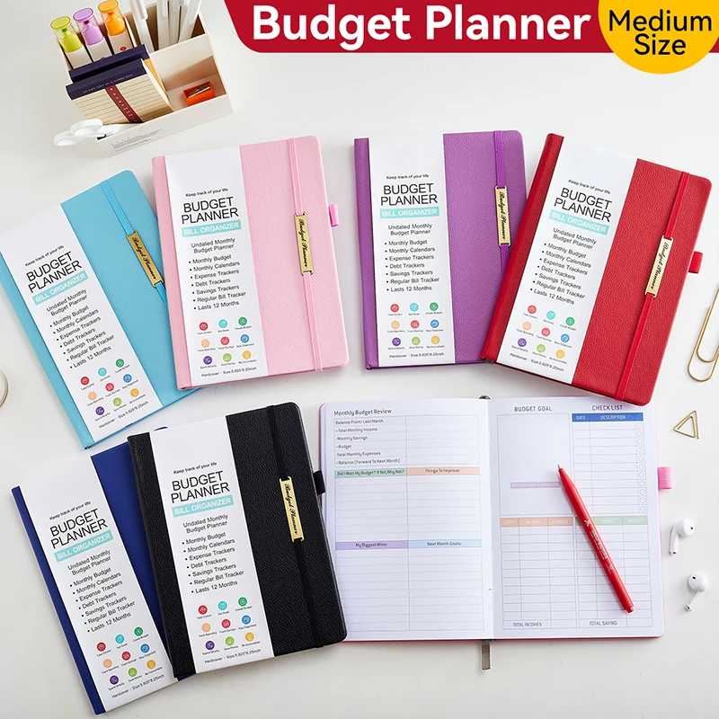 Budget Planner- Finance Organizer With Expense Tracker Notebook To Manage Your Money Effectively Budgeting Journal/Financial