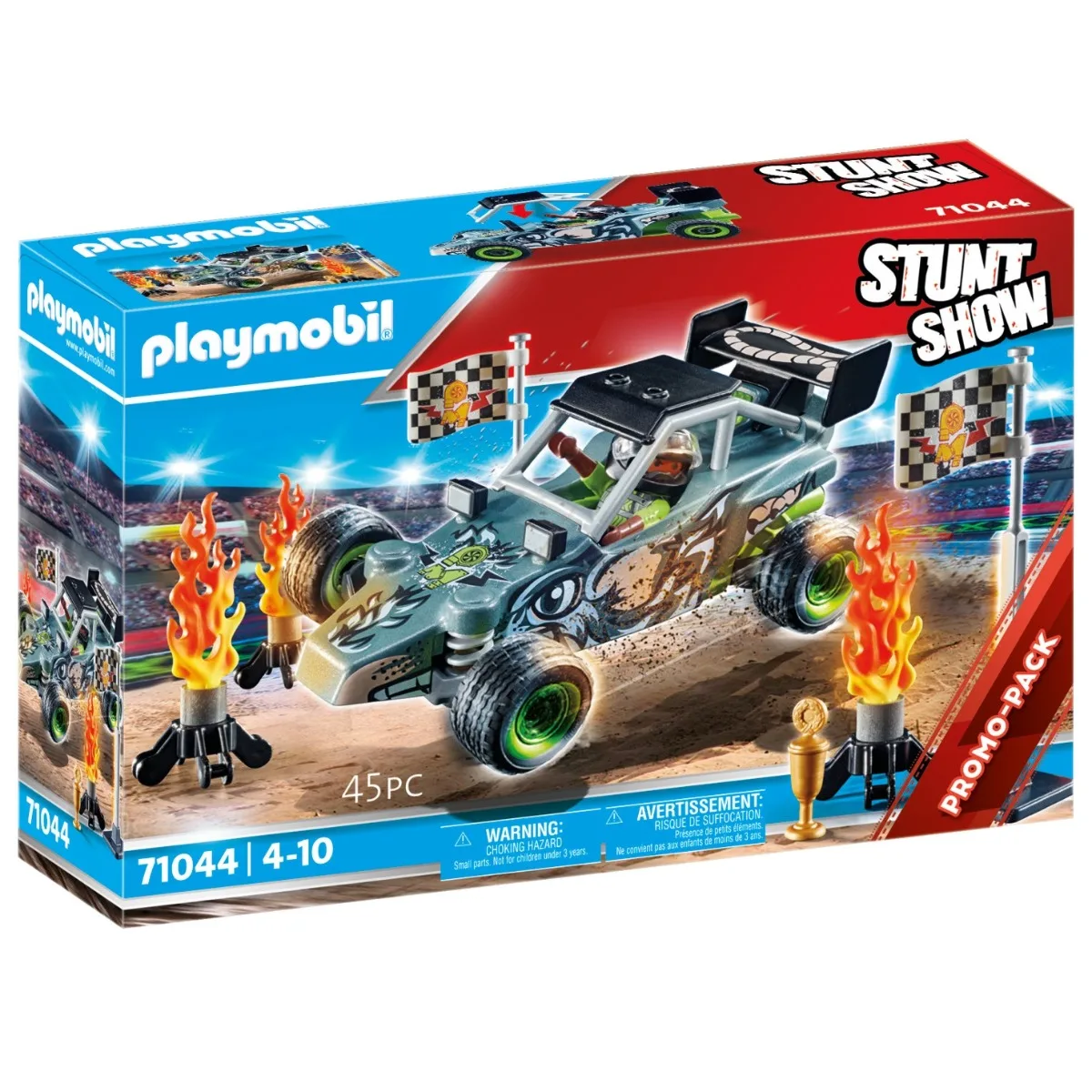 Playmobil Stuntshow Racer, 71044, original, toys, boys, girls, gifts, collector, figures, dolls, shop, with box, new, man, woman, official license, clicks, famobil