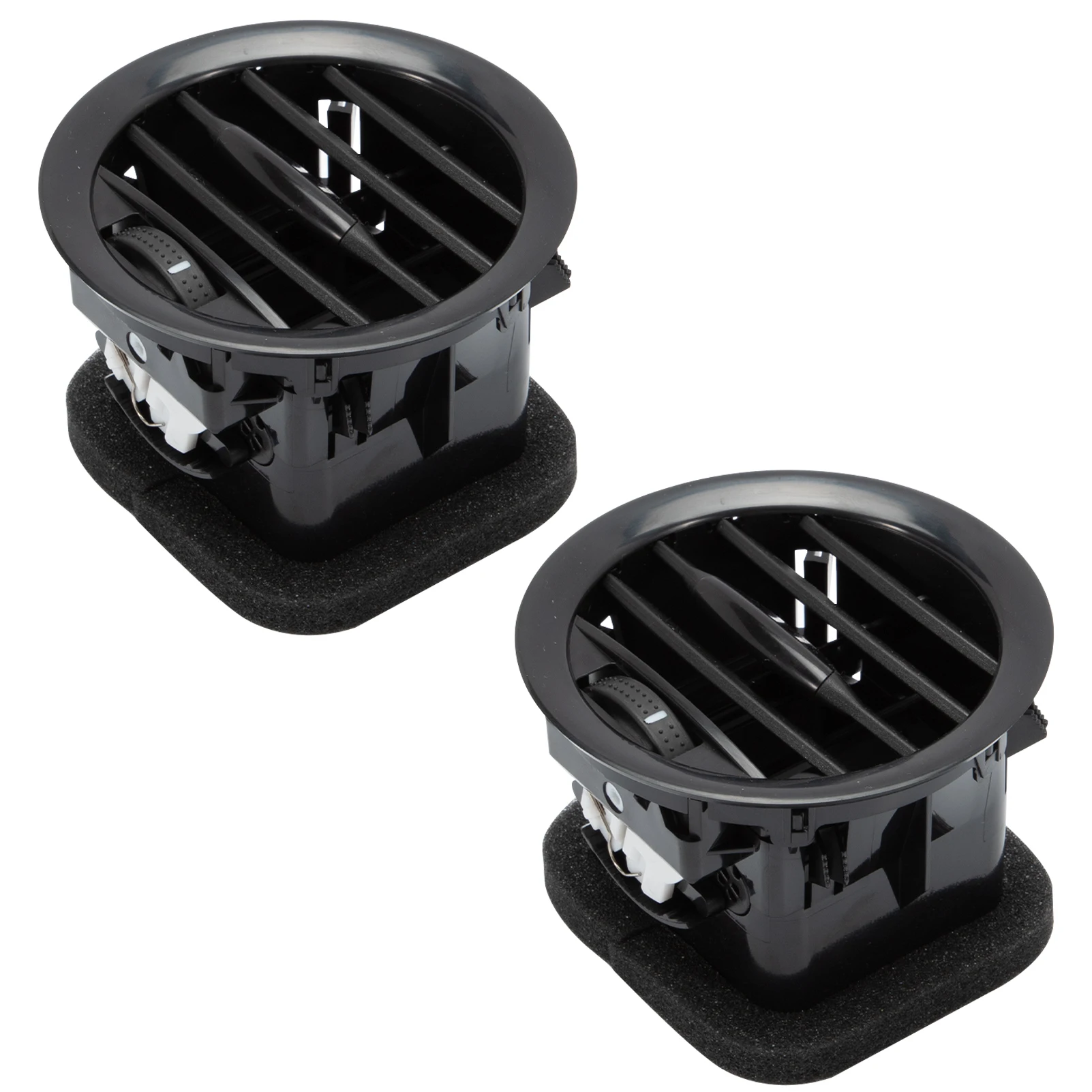 2pacs ugello aria condizionata coperchio sfiato cruscotto griglia di uscita adatto per Vauxhall Adam 15- Corsa D 07-15 13417363