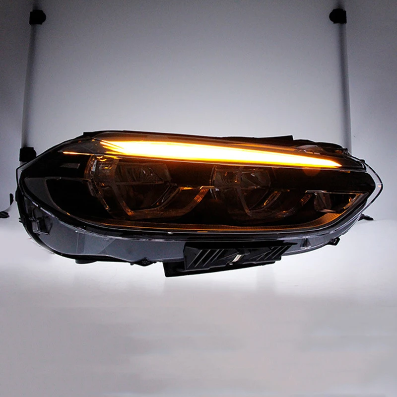 Headlight For BMW New 1 series F52 16-20 Car LED Headlight Assembly Modified High-end Front Lamp Angel Eye Daytime Running Light