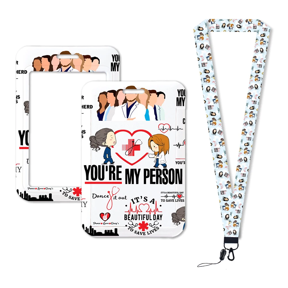 Nurse Lanyard For s Doctors And Nurse Neck Strap Id Card Badge Holder Cell Phone Strap Chain Rings Accessories