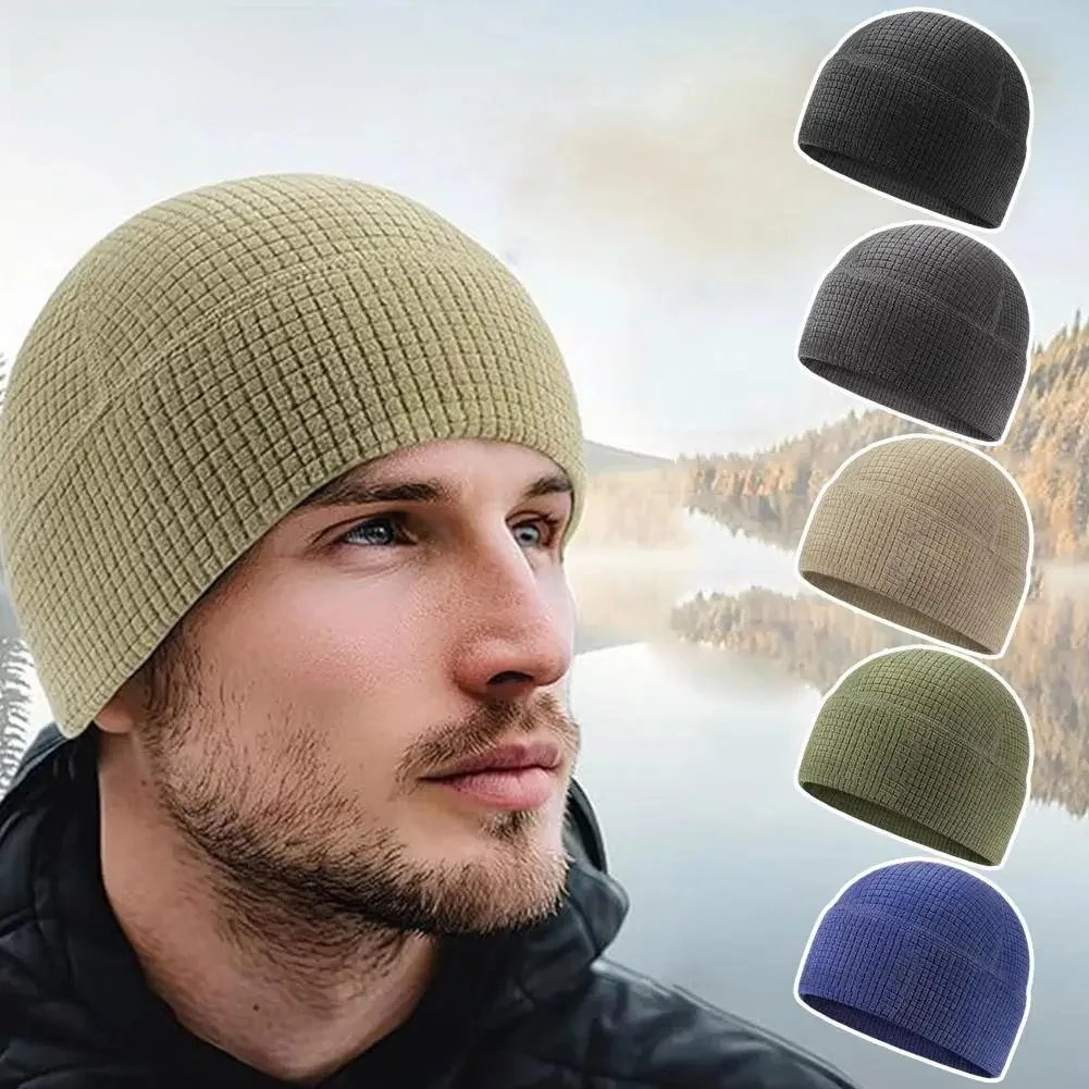 AliExpress Winter Thickened Beanie Hat Breathable Comfortable Skiing Sports Cycling Hat Warm Running Windproof J5Q7