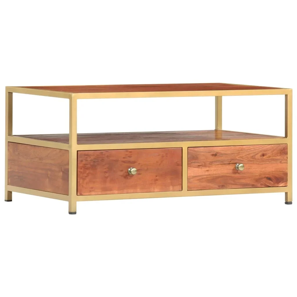 Low Table 90x50x40 cm solid acacia wood