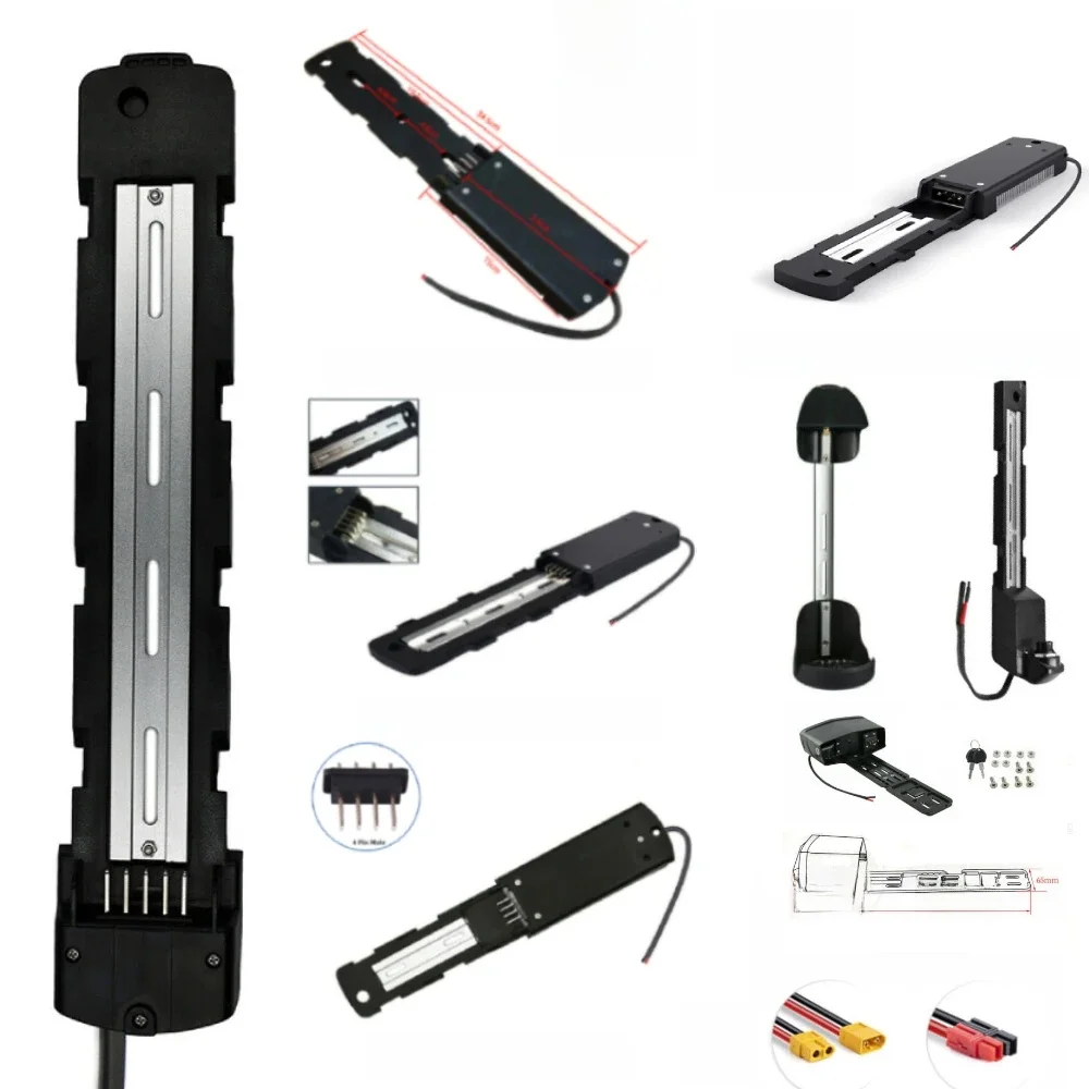 AliExpress XGO Hailong Mounting Plate Ebike Battery Bottom Base Bracket Holder Fixing Electric Bicycle HL3 HL1 4/5pin Ebike Battery Stand