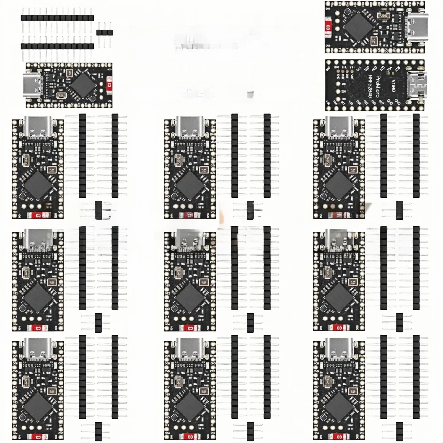 1 ~ 10 sztuk/NRF52840 płytka rozwojowa kompatybilna z ładnością! Nano V2.0 zarządzanie ładowaniem Bluetooth Pro Micro NRF52840 — zdjęcie produktu 7