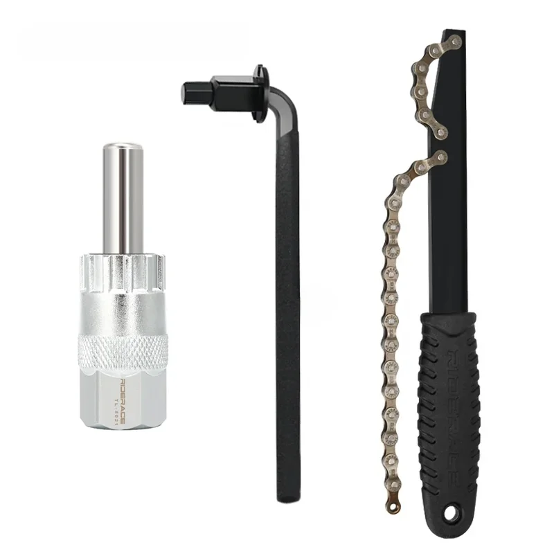 AliExpress riderace Bike Repair Tool Kits Cassette Sprocket Sleeve Bicycle Cassette Sprocket Removal Wrench Chain Whip Cycling 8Mm Allen Wrench