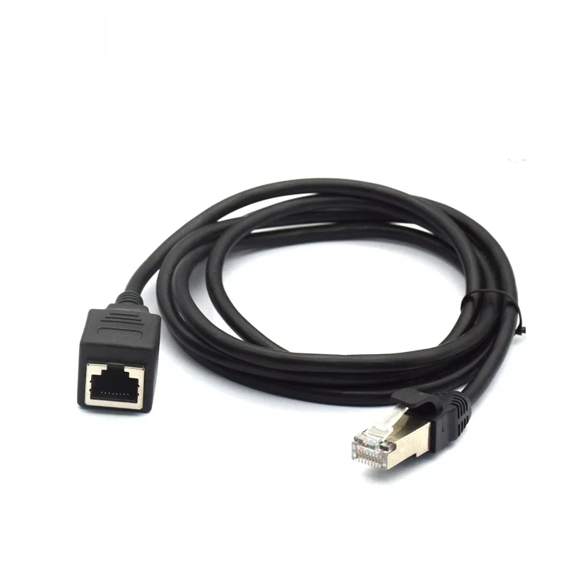 Câble d'extension Ethernet Cat5 Cat6 mâle vers femelle, adaptateur réseau Lan RJ45 pour PC et ordinateur portable, 30cm, 60cm, 1m