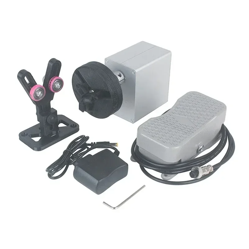 Fishing Rod Winding Machine DIY Fishing Rod Epoxy Resin Rotating Gluing Portable Fishing Rod Building Elctric-Drive Machine