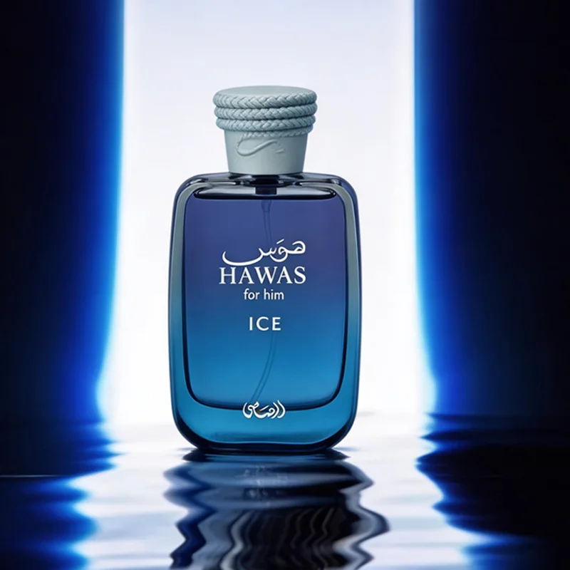 

RASasi Hawas Ice Eau De Parfum 100 мл для мужчин, свежий, прохладный, стойкий арабский одеколон