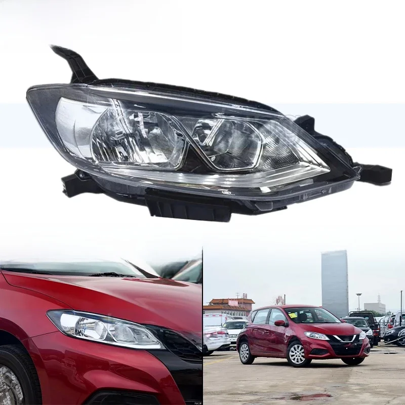 Kamshing Koplamp Voor Nissan Tiida Pulsar 2016-2018 Voorbumper Koplamp Koplamp Halogeen - afbeelding 2