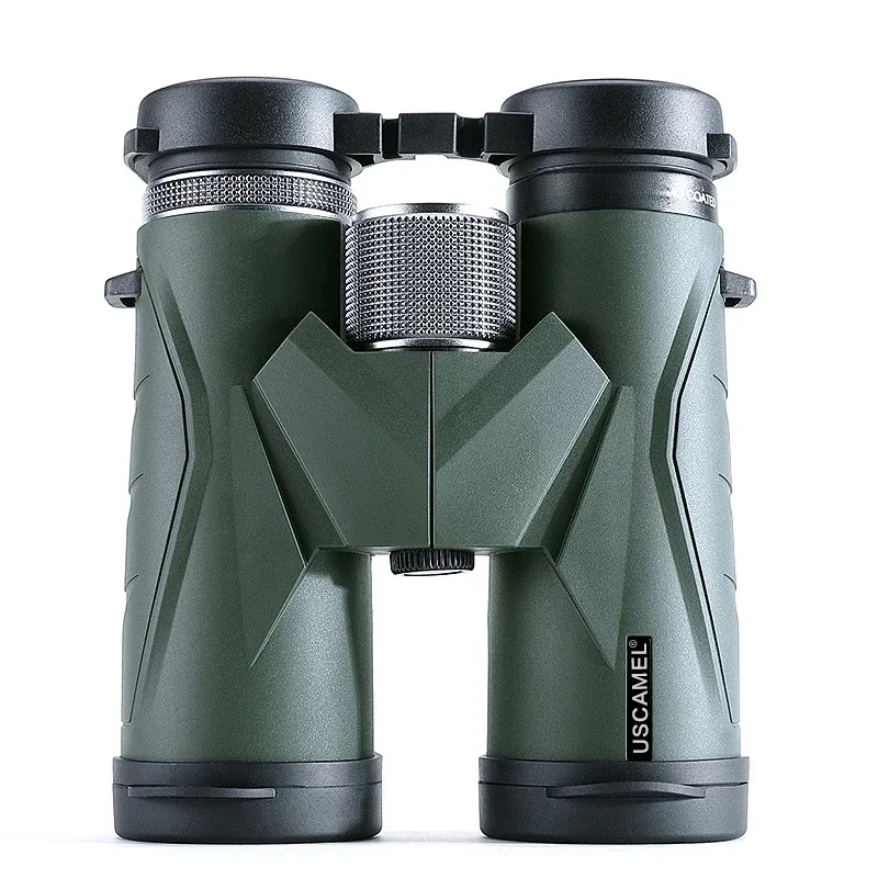 Krachtige verrekijkers HD 8x42 10x42 verrekijker telescoop BAK7 oculair cups waterdicht stikstof zoomoptiek voor de jacht - afbeelding 2