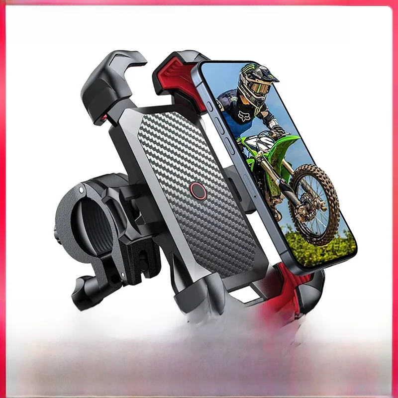 AliExpress Joyroom Bike Phone Holder 360° View Universal Bicycle Phone Holder for 4.7-7 inch Mobile Phone Stand Shockproof Bracket GPS Clip