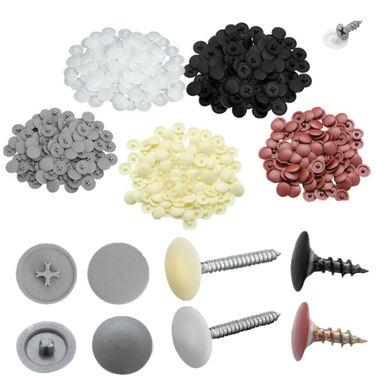 

5-16mm Furniture Hole Cover Protect Screw Dust Plug Stopper Cabinet Drill Hole Plug Hardware Grommet Cover Ugly Decor Screw Cap