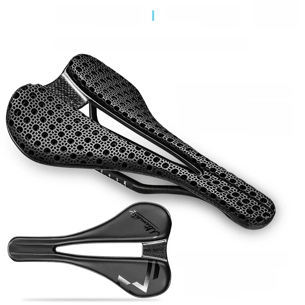 AliExpress RYET Carbon 3D Printed Bicycle Saddle 140MM 135g 7*9 Bike Seating EVA Or 3D Triathlon Road MTB Mountain Gravel Cycling Cushion
