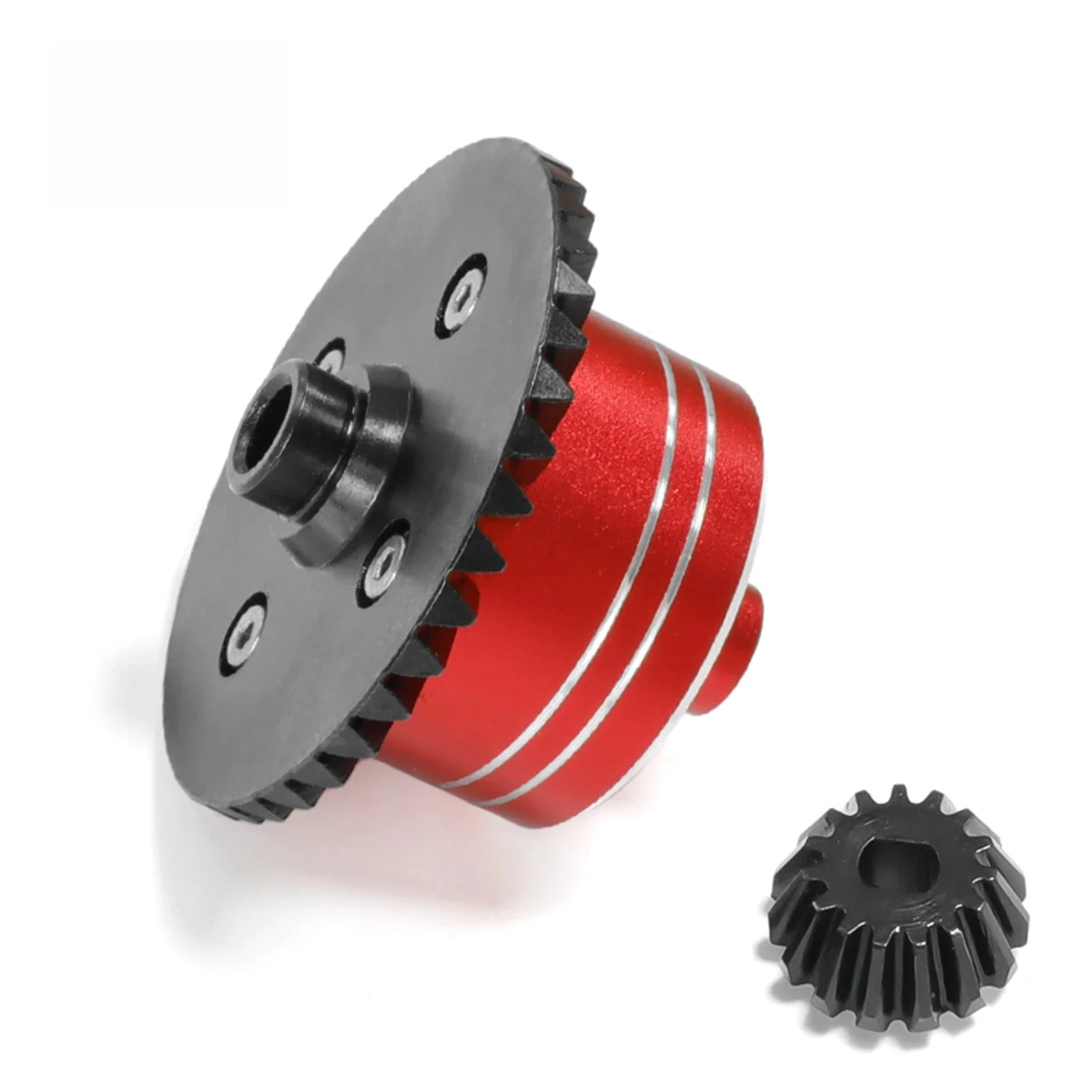 Boîtier différentiel en métal RS RC avec engrenage droit principal en acier pour Tamiya TT02 TT02B XV02 1/10 RC, pièces de mise à niveau de voiture, accessoires