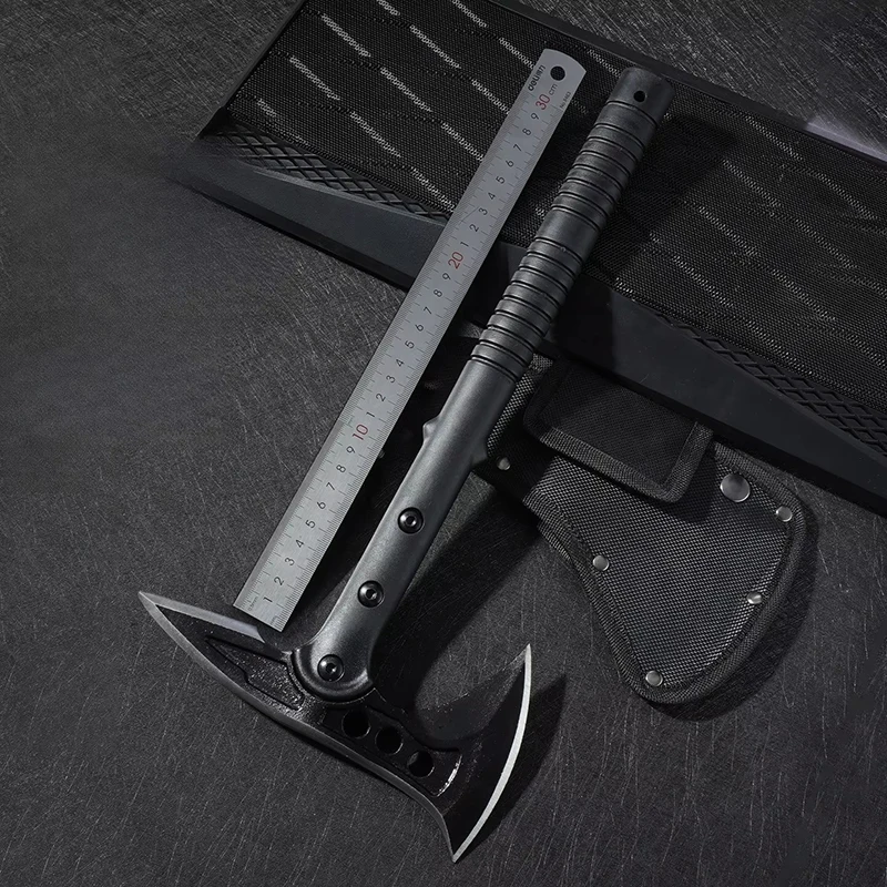 في الهواء الطلق مهندس تكتيكي فأس الشيطان الاعتداء تخديل فتح النار الفأس الدفاعية متعددة الوظائف اليد الفأس البرية بقاء EDC أداة