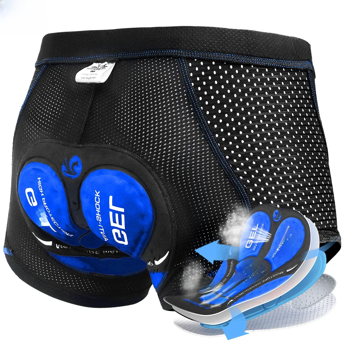 AliExpress X-TIGER Cycling Shorts Breathable Mesh Cycling Underwear 5D Gel Pad Shockproof MTB Bike Shorts Men Shorts