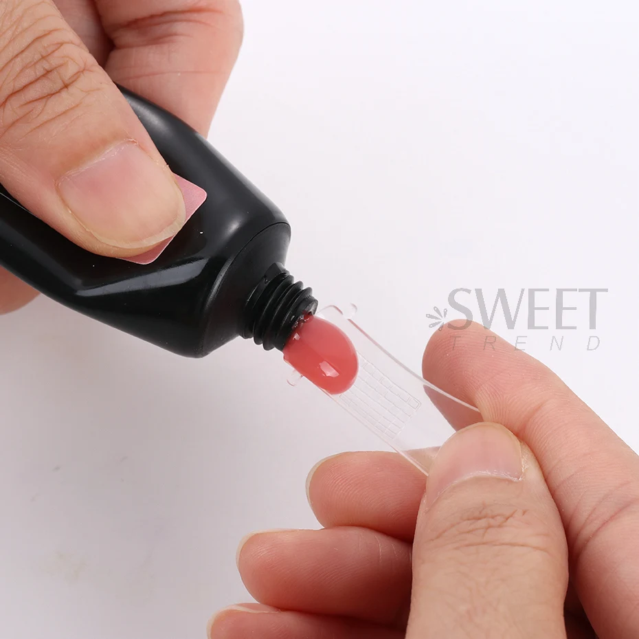 15 ml Acryl Quick Building Nagelgel Set Gelee Verlängerungsgel Klar Weiß UV Finger Verlängern Werkzeuge Tipps Form Clip Bau Kit