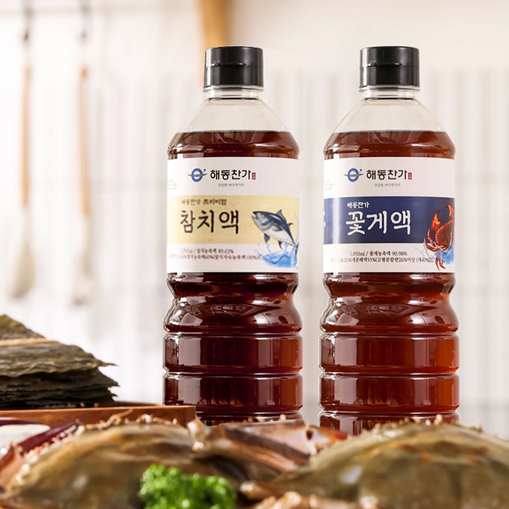 [Sea-Dong hymn] 1 bottle of premium tuna liquid and 1 bottle of blue crab