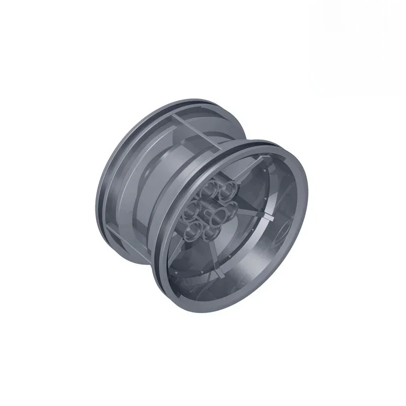 Gobricks Roue GDS-1227 56mm D. x 34mm Technique Racing Medium, 6 Pin Holes compatible lego 15038 pièces de jouets pour enfants