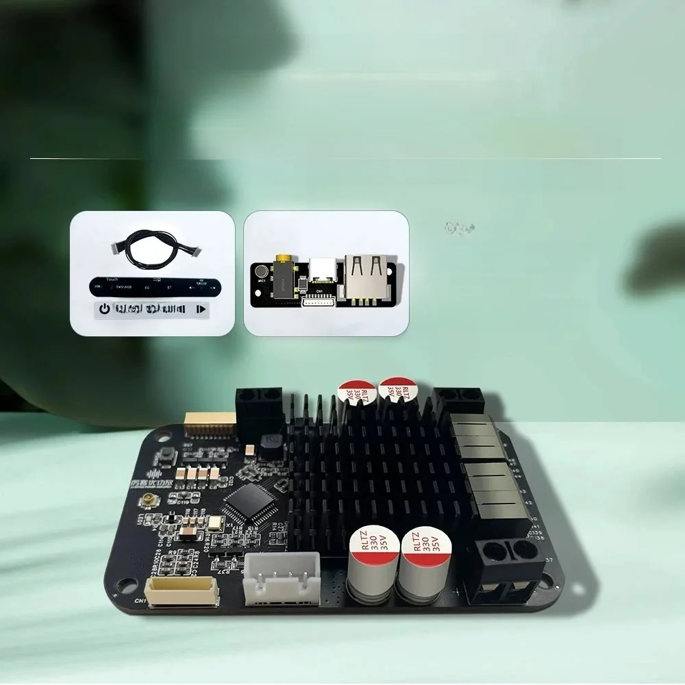 DSP Bluetooth 5.0 płyta wzmacniacza zasilania elektroniczny podział częstotliwości wysokiej wierność dźwięku jakości TWS w połączeniu z basami 2.0 150w — zdjęcie 2