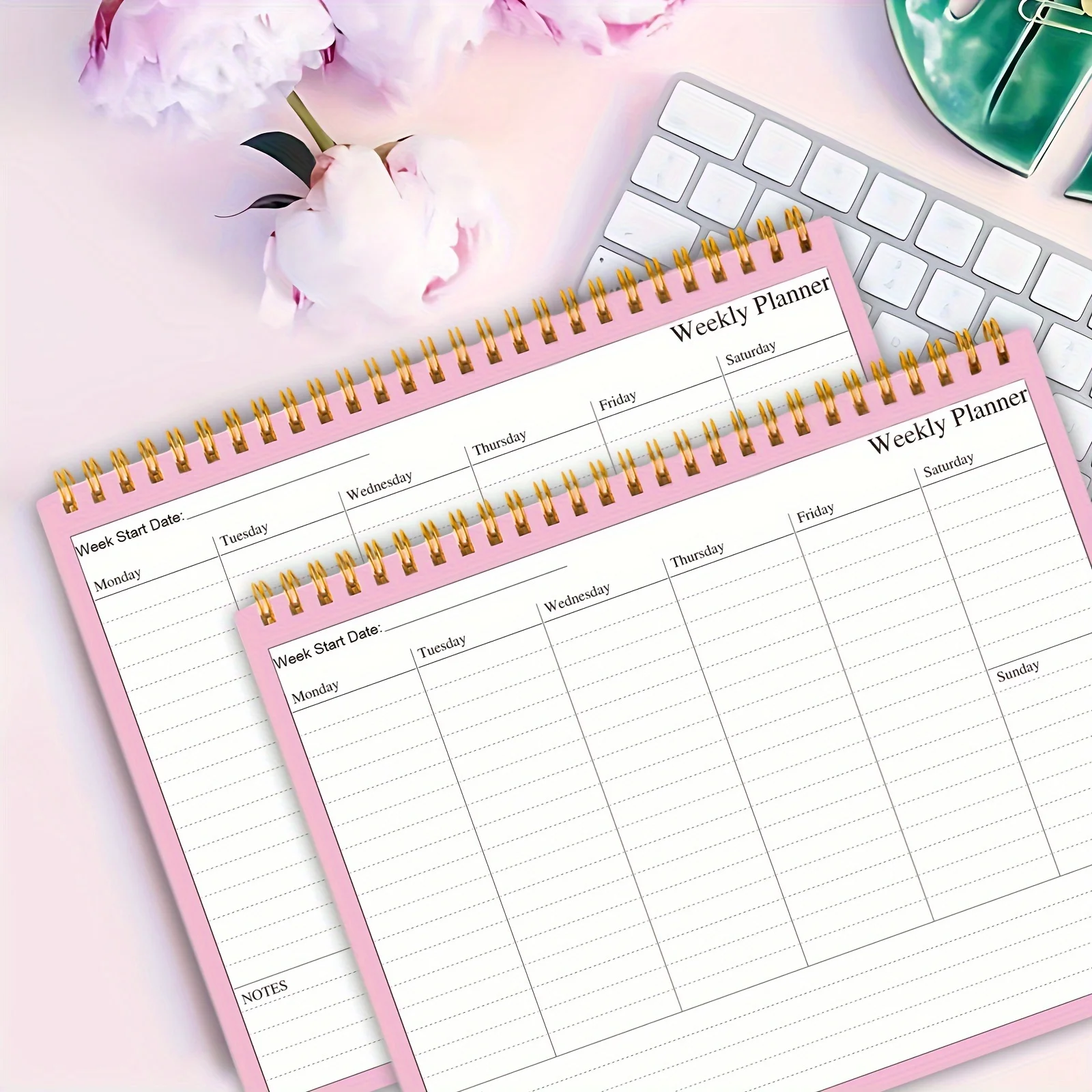 Weekly Planner Notepad To Do List Pad With 52 Tear-off Sheets Weekly Calendar Desk Pad For Home Office Maximizing Productivity