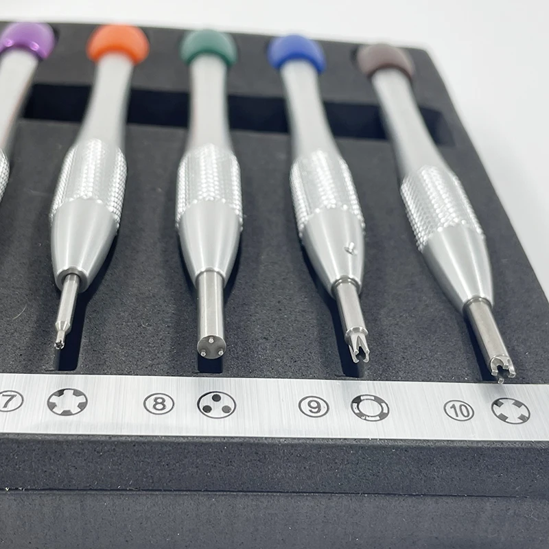 Watch Screwdrivers Set For RM 5490 5491 5809/ IWC 0582 /OMG 6121/AP 5230/BLG/BULOVA 6096/RLX 3235 Watchmaker Tools