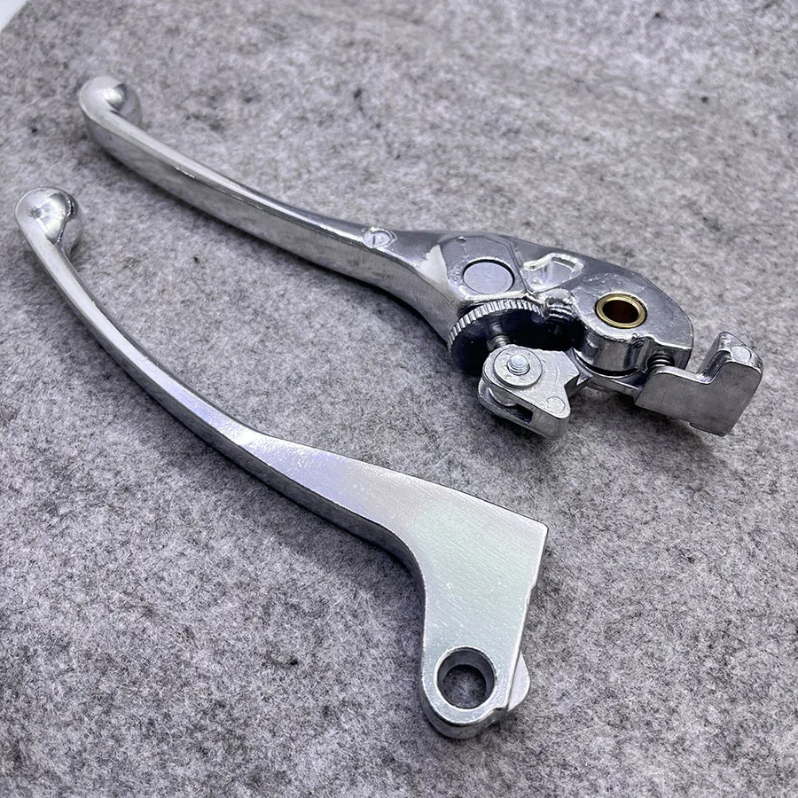 Chrome Motorcycle Brake Clutch Handle Levers For Honda Spada VT250 MC20 CB400 92-98 NSR250 CB600F Hornet FMX650 CB500 Bros 650