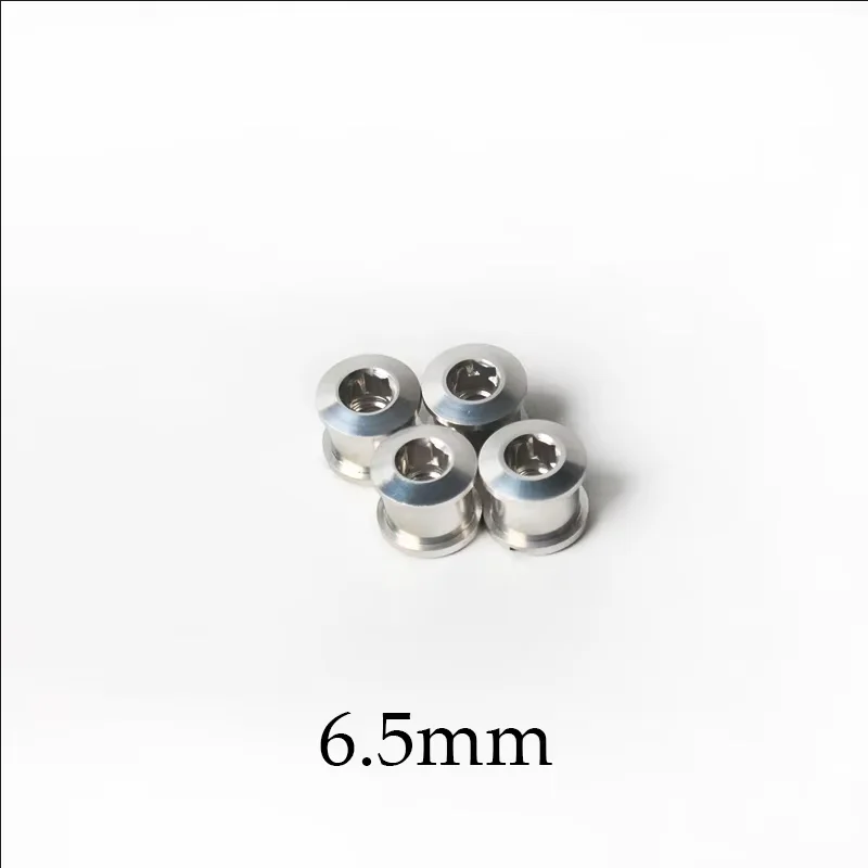 BUCKLOS 6.5/8.5mm Fiets Kettingwiel Schroeven Road MTB Kettingblad Bouten Aluminium Fiets Crankstel Bouten Accessoires