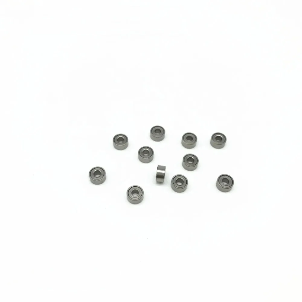50 sztuk 681XZZ L-415ZZ 1.5x4x2mm łożysko kulkowe zwykłe miniaturowe łożysko wysokiej jakości Model samolotu 681 681X — zdjęcie 2