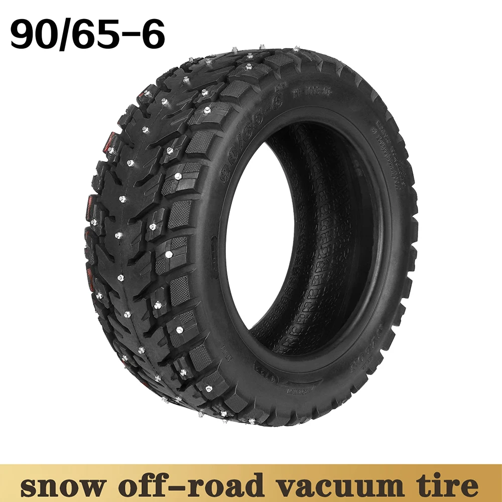 

90/65-6 зимняя шина для электрического скутера 11 дюймов внедорожная более толстая шина супер противоскользящие бескамерные шины запасные части