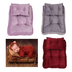 Newborn Baby Photography Prop Mini Mattress Posing Pillow Bedding Set Basket Fotografia Accessories Studio Shoots Photo Shooting