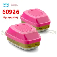 Muchos cartuchos/filtro respirador P100 60926 60923 60921 contra vapores orgánicos Gases ácidos, amoníaco metilamina, formaldehído