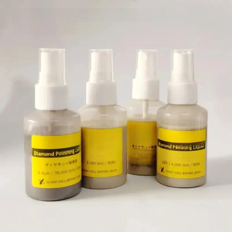 50ml Diamentowe płyny do polerowania w zawieszeniu Roztwór metalograficzny do biżuterii metalowej Rozjaśniacz do drobnego szlifowania form W0,18 ~ 40μm — zdjęcie 2