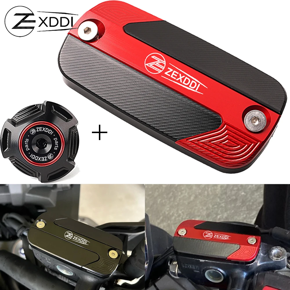 

ZEXDDI Oil Tank Cover Fit For HONDA XADV X-ADV X ADV 750 300 1000 XADV750 Motorcycle Rear Front Brake Reservoir Clutch Fluid Cap