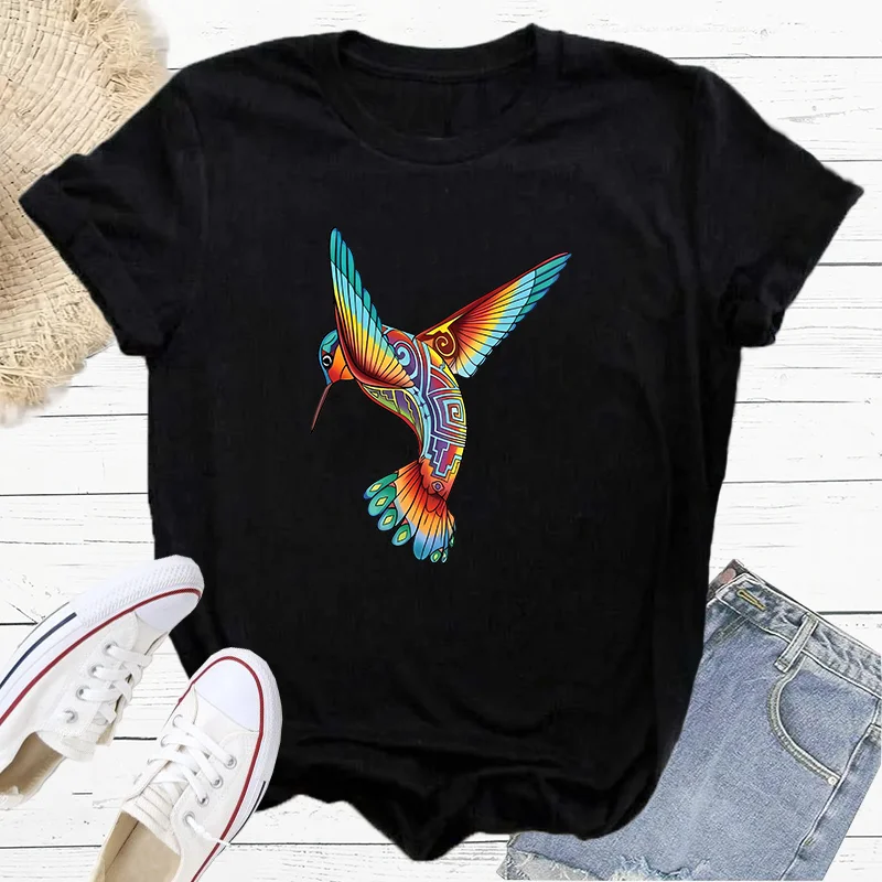 Every Child Matters Hummingbird Canada Awareness Clothing Fashion Sports Women's T-Shirt Harajuku Graphic Clothing Women's Top