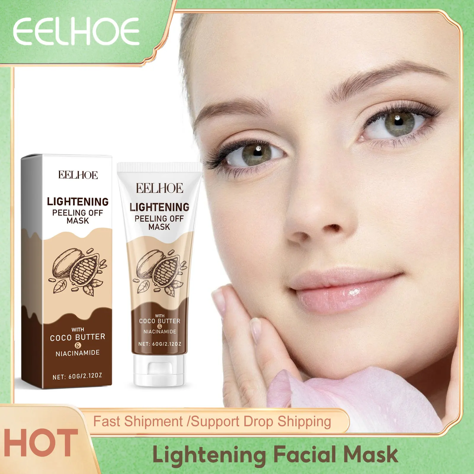 

Peeling off Facial Mask for Firming Skin Tightening Shrink Face Pores Nourish Facial Contour Brighten Skin Tone Face Mask Cream